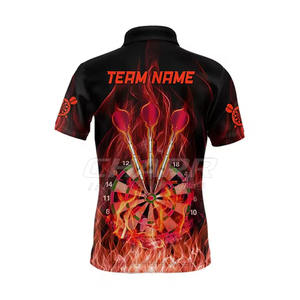 Camiseta Clásica Dart Transpirable de Talla Grande con Diseño Moderno para Gimnasio, Práctica Deportiva y Uso Diario de Secado Rápido - Product Image 3