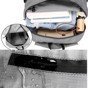 Sac à dos pour ordinateur portable Bagnex intelligent, imperméable, antivol, en nylon, 20-36L, multi-compartiments, bretelles courbées, unisexe, tendance, pour l'école - Product Image 5