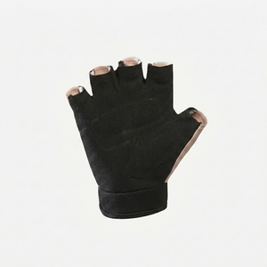 Gants de cyclisme personnalisés en gros, demi-doigts, respirants, antidérapants, avec rembourrage en gel antichoc pour le vélo - Product Image 4