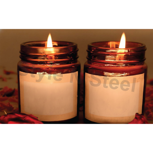 STANDARD AMBERJAR <b>CANDLE</b> <b>candles</b> Decoration-for Christmas Easter Birthday & Valentine's Day - Product Image 1
