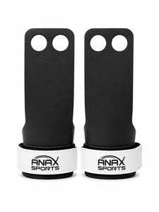 Poignées de gymnastique à 2 trous idéales pour la barre haute, les tractions, les anneaux et l'entraînement de force avec poignées de gymnastique à 2 trous OEM. - Product Image 1