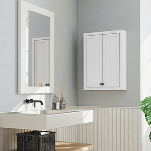 Mobile Bagno di Lusso Contemporaneo Stile Americano, da Terra, in Legno Massello e PVC Impermeabile, Include Lavabo Integrato - Product Image 6