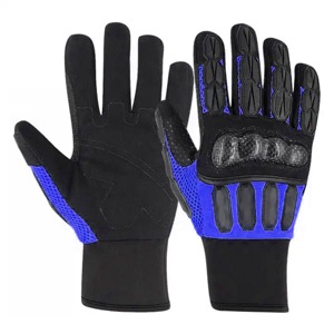 Guantes Tácticos de Dedo Completo Negros y Amarillos Antideslizantes y Transpirables para Protección Deportiva Masculina - Product Image 3
