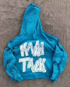 Pakistan Manufacturer <b>Top</b> Trending Women <b>Distressed</b> High Quality Breathable 100% Cotton Fleece Customized Hoodies New Arrival - Product Image 3