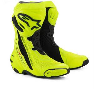 รองเท้าบูท Super R-Tech Moto สำหรับผู้ชาย สีแดง หนังสังเคราะห์ ปิดด้วยซิป ระบายอากาศได้ดี ใช้ได้ทุกฤดู รองเท้าบูทหุ้มข้อ ปิดนิ้วเท้า - Product Image 4