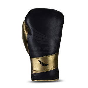 ถุงมือชกมวยหนังคุณภาพสูงสำหรับการฝึกกีฬา ปรับแต่งโลโก้และสีได้ ระบายความชื้น ปิดด้วยเชือกผูก ขายส่ง - Product Image 2
