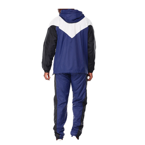 OEM Factory <b>Embroidery</b> Logo Lightweight Workout Clothing Oversized Tracksuit Nylon Windbreaker <b>Set</b> with custom logo - Product Image 3