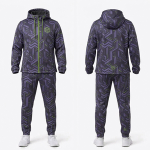 Chándal Deportivo Softshell con Capucha y Cremallera, Chaqueta y Pantalón para Equipos de Animación y Baile, Uniforme Personalizado con Logotipo, Entrenamiento OEM - Product Image 5