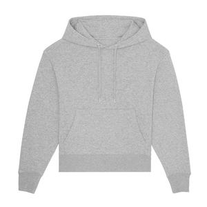 Sweat-shirt à capuche unisexe surdimensionné 2026 en polaire couleur unie respirant, coupe décontractée, longueur standard, hiver, logo frontal – Vente en gros - Product Image 3