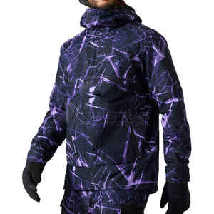 Veste d'hiver softshell pour homme coupe-vent, imperméable, respirante et écologique avec logo frontal, design décontracté pour l'extérieur - Product Image 3