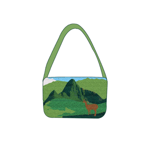 Bolso de Hombro Estilo Vintage con Correa Única y Diseño de Flor de Lis – Bolso Hecho a Mano con Cuentas Personalizado con el Último Diseño - Product Image 4