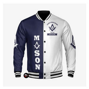 Chaqueta Masónica Personalizada con Bordado de la Fraternidad, Insignia de la Sociedad Secreta, Chaqueta Masónica - Product Image 2