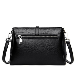 กระเป๋าถือหนังแท้ผู้หญิง ดีไซน์ทันสมัย หรูหรา สะพายไหล่ ปิดซิป จุของได้เยอะ ใช้ได้ทุกโอกาส ขายส่ง - Product Image 4