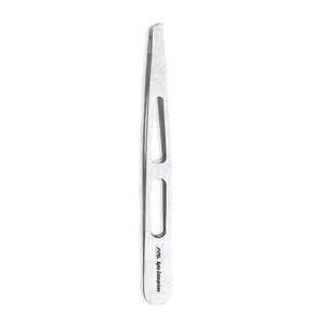 Pinzas para Cejas de Acero Inoxidable Antiestáticas, con Punta Inclinada, para un Diseño Preciso y Personalizado - Product Image 1
