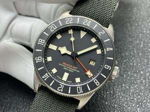 TD <b>Watch</b> GMT Movement 42mm Diameter 13mm Thickness Bidirectional Rotating Outer <b>Ring</b> Multifunctional Men's Mechanical <b>Watch</b> - Product Image 4
