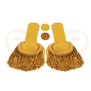 Épaulettes de haute qualité avec fil métallique pour équipement de défense personnelle et tenues cérémonielles - Product Image 6