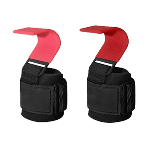 En gros, Ensemble de crochets de levage rembourrés en néoprène pour la musculation et le fitness, avec protection de paume pour soulevé de terre, sécurité professionnelle - Product Image 3