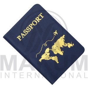 MAKUM INTERNATIONAL - Porta Pasaportes Unisex de Cuero Genuino, Ligero, Resistente al Agua, Personalizable, para Viajes - Product Image 6