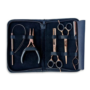 Juego de Herramientas Profesionales de Alta Calidad para Extensiones de Cabello al por Mayor con Pinzas y Tijeras Duraderas - Product Image 1