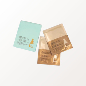 Masque facial en feuille Obako Anti-rides par GJD, masque hydratant raffermissant anti-rides, lot de 1 boîte de 5 masques en feuille stériles à l'acide hyaluronique pour le visage - Product Image 3