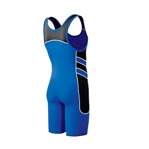 Maillot de lutte professionnel personnalisé avec logo, haute qualité, design par transfert thermique, grandes tailles, vêtements d'arts martiaux – Meilleures ventes - Product Image 2