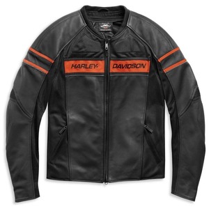 Giacca in Pelle <span class=keywords><strong>H</strong></span> D BRAWLER da Uomo - Product Image 1