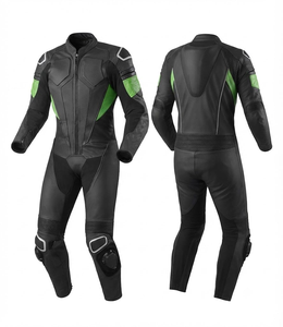 ชุดแข่งรถมอเตอร์ไซค์ Unisex Ramaha Elite MotoCP แบบจั๊มสูท/ชุดหนังวัวแท้/หนังจิงโจ้พรีเมียม พร้อมแผ่นยืดหยุ่น - Product Image 1