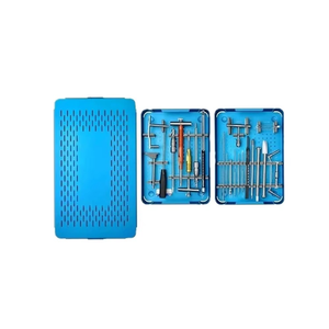 High quality manual power source dhs & dcs plate orthopedic <b>surgical</b> <b>instruments</b> set german stainless steel - Product Image 6