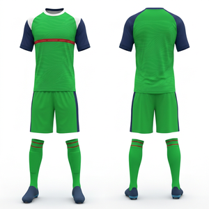 Uniforme de Fútbol Personalizado con Nombre y Número |   Tallas para Hombres, Mujeres y Jóvenes |   Ropa Deportiva Ligera de Secado Rápido para Entrenamiento - Product Image 6