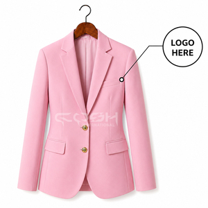 Blazer Rose Respirant Personnalisé avec Logo Alpha Kapa Sorority pour Femmes, Vêtements Grecs de Haute Qualité Cosh International - Product Image 1