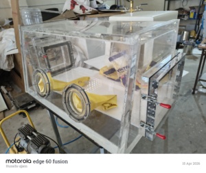 Caja de Vacío para Laboratorio, Equipo de Laboratorio Universitario Ex-Lab, Operación de Secado Simple y Libre de Polvo, Cámara de Nitrógeno Anaeróbico de Acrílico - Product Image 5