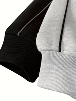 Ensemble de survêtements grande taille style japonais pour homme, collection Printemps/Automne 2026, ensemble décontracté sport deux pièces pour couple, 2 pièces 100% coton