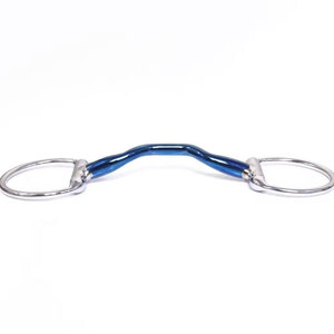 บิตแบบ D-Ring สำหรับม้าที่มีการเคลื่อนไหวนุ่มนวล ช่วยให้การสื่อสารกับสายบังเหียนดีขึ้น ทนทานสำหรับการใช้งานระยะยาว - Product Image 1