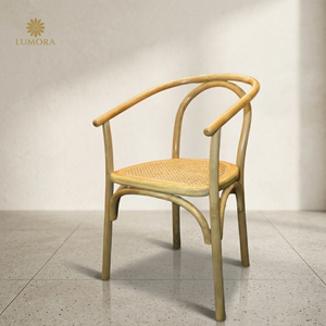 Hikari Modern Ergonomic Dining Chair with <b>Backrest</b> and Polyester Upholstery for Home Office Apartment & Hotel Use - Product Image 6