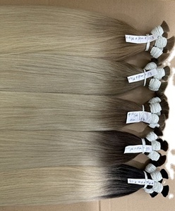 Bán buôn đôi rút ra Việt phần mở rộng tóc thô Keratin Flat tip tóc tự nhiên sóng phong cách miễn phí đổ pre-ngoại quan Băng - Product Image 2