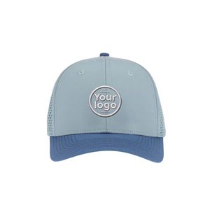 Casquette de golf imperméable à séchage rapide, prix usine, avec trous découpés au laser, logo brodé 3D personnalisé, bande de couture intérieure pour terrains de golf - Product Image 3