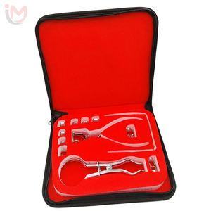 ชุดเครื่องมือเจาะรูยางกันน้ำลายสำหรับทันตกรรม ทำจากสแตนเลส ใช้งานด้วยมือ สำหรับศัลยกรรมช่องปาก  OEM - Product Image 1