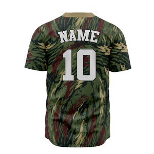 เสื้อเบสบอลแบบยูนิเซ็กซ์ ไซส์พลัส  ชุดกีฬาแบบซับลิเมชั่นสั่งทำได้ คุณภาพสูง ระบายอากาศได้ดี - Product Image 4