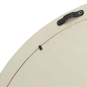 D20x1.5 arredamento di transizione Mango in legno specchio da parete in legno massello bagno e ingresso Console magra muro per scopo decorativo - Product Image 5