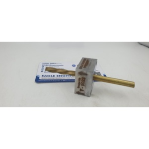 Matrice de torsion pour bracelet creux en fer, entrée 6,40 mm, sortie 6,00 mm, modèle T 9022 - Product Image 1