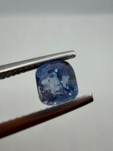 Zafiro Azul Natural Calentado, Corte Cojín, 2.00 CT, de Ceilán, Sri Lanka, con Efecto de Luz, para Joyería - Product Image 4