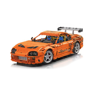 Kit de Bloques de Construcción de Auto Deportivo Supra A80 con Licencia YC23049 |   Juguete de Construcción de Mini Ladrillos para Niños de 7 a 14 Años - Product Image 1