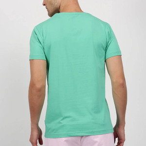 เสื้อยืดคอกลมทรงหลวมผ้าคอตตอน100% สำหรับผู้ชายผ้าคอตตอนกันขนสินค้าสะอาดผ้าห่อตัวนุ่มแห้งเร็ว - Product Image 4