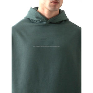 Sweat à capuche d'hiver pour homme de qualité supérieure en polyester/coton, à manches longues, surdimensionné, à prix abordable - Product Image 6