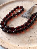 Cuentas de Oración Tasbih de Resina Hechas a Mano, Ecológicas y Personalizables, Contador Islámico de Lujo para la Adoración Diaria, Regalos de Ramadán, Mezquita