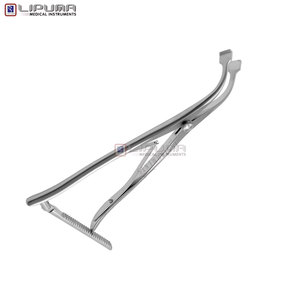 Retractor manual de cuerpo vertebral de acero inoxidable alemán de alta precisión de 17 cm para instrumentos quirúrgicos ortopédicos, estándar de seguridad MOL - Product Image 6