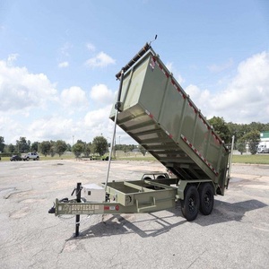 High Capacity High Safety Level Hydraulic Back Dump <b>Trailer</b> 4-Year Warranty Gear Motor High Productivity for <b>Farm</b> Operations - Product Image 6