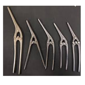 Pince Intestinale Manuelle en Acier Inoxydable Metal Med - Réutilisable, Certifiée CE Classe I, Idéale pour la Chirurgie Générale Hospitalière - Product Image 2