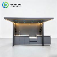 Cuisine extérieure modulaire, cuisine extérieure en kit, abri de cuisine extérieure