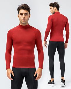 Men <b>Long</b> <b>Sleeve</b> MMA Rash Guard Compression Shirt Turtle Neck Athletic <b>Base</b> <b>Layer</b> Rash Guard For Gym Training Running Cycling Top - Product Image 2